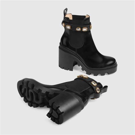 gucci snake combat boots